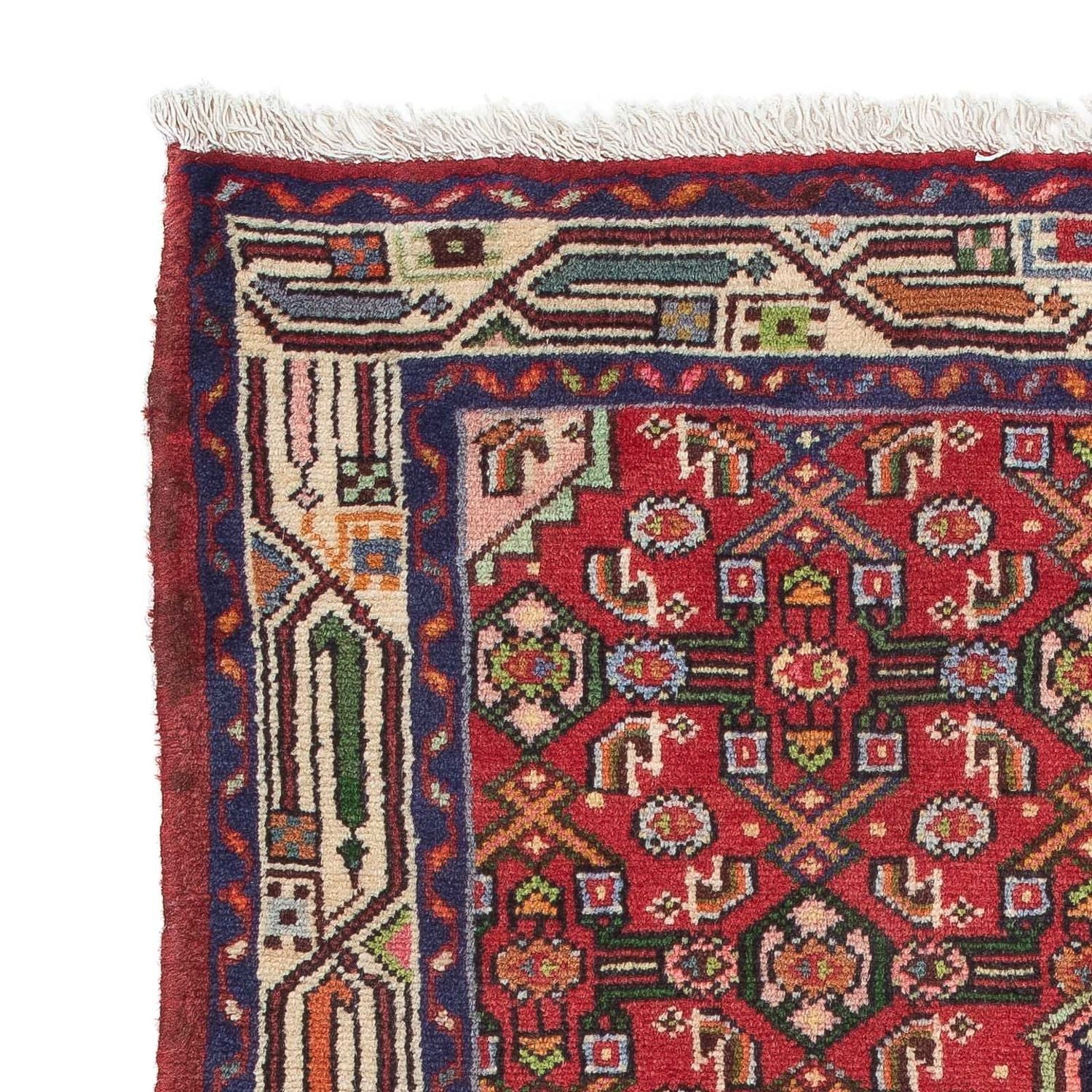 Tapis persan - Nomadic - 120 x 79 cm - rouge