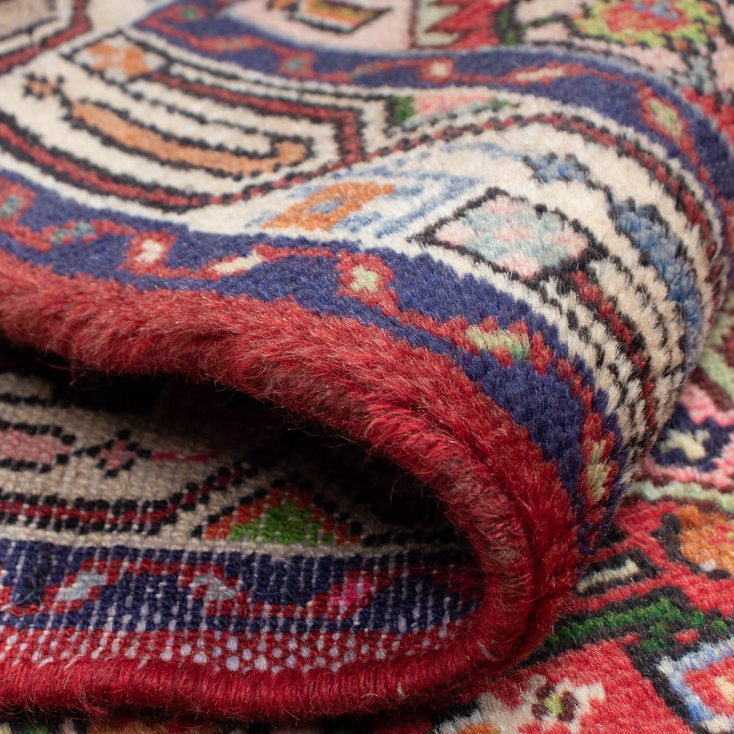 Tapis persan - Nomadic - 120 x 79 cm - rouge