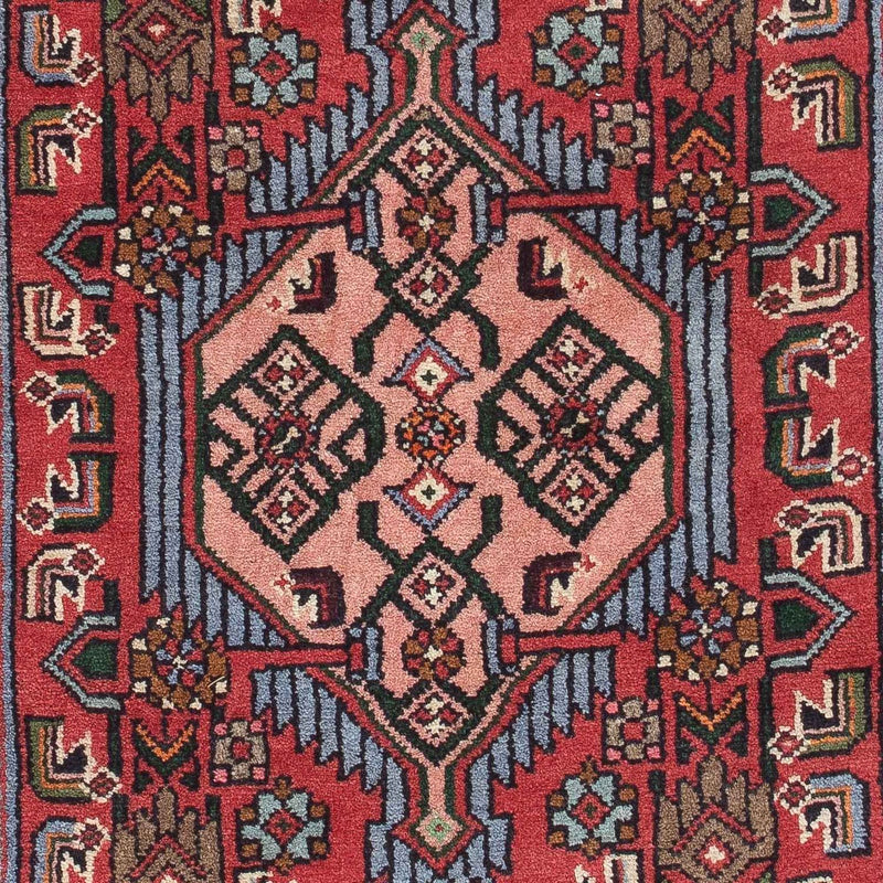 Tapis persan - Nomadic - 127 x 76 cm - rouge