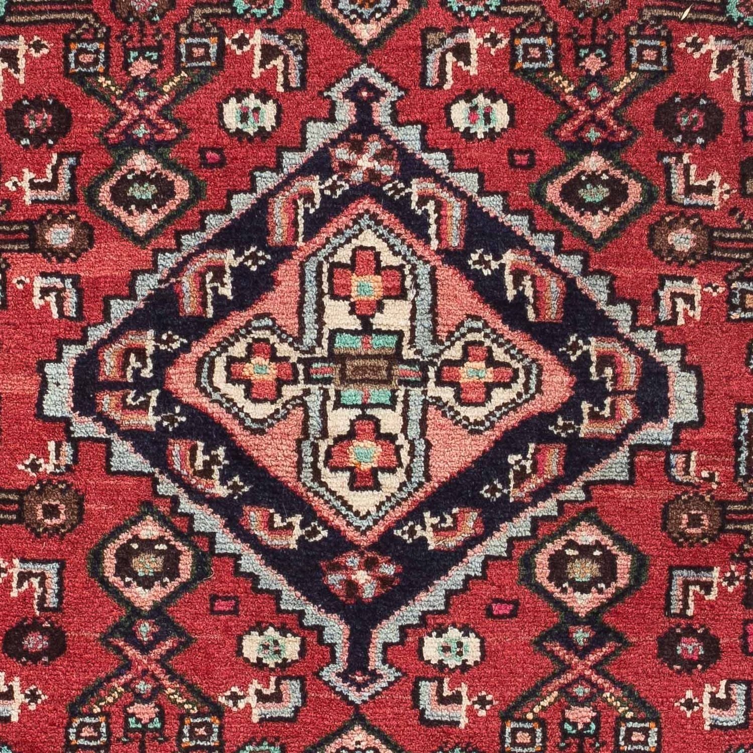 Tapis persan - Nomadic - 152 x 82 cm - rouge