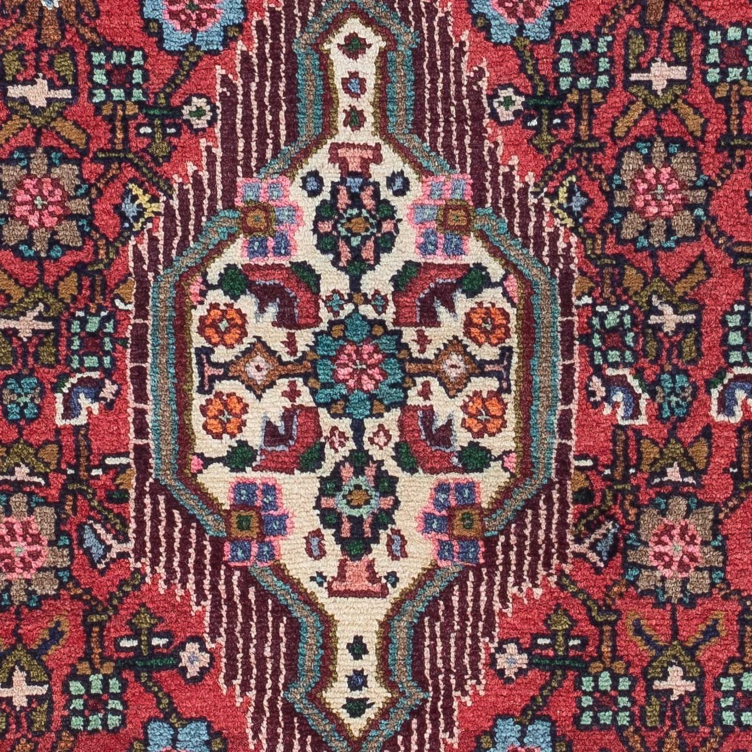Perserteppich - Nomadic 133 x 81 cm - rot