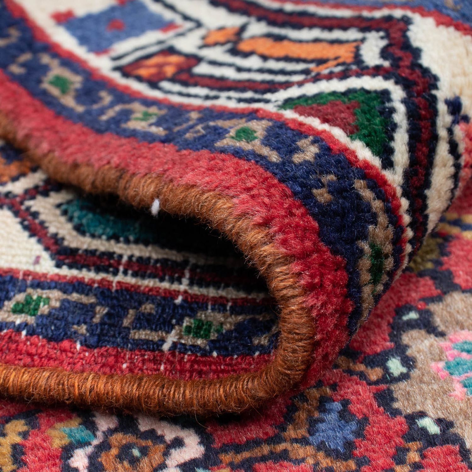 Perserteppich - Nomadic 133 x 81 cm - rot