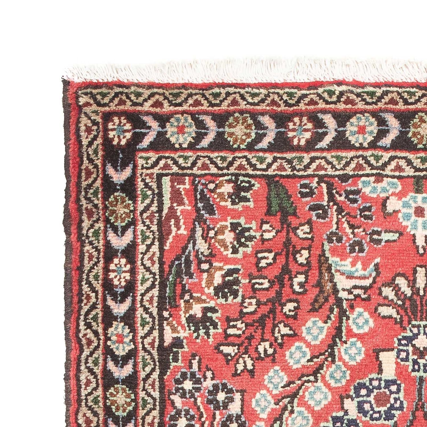 Tapis persan - Nomadic - 133 x 85 cm - rouge clair