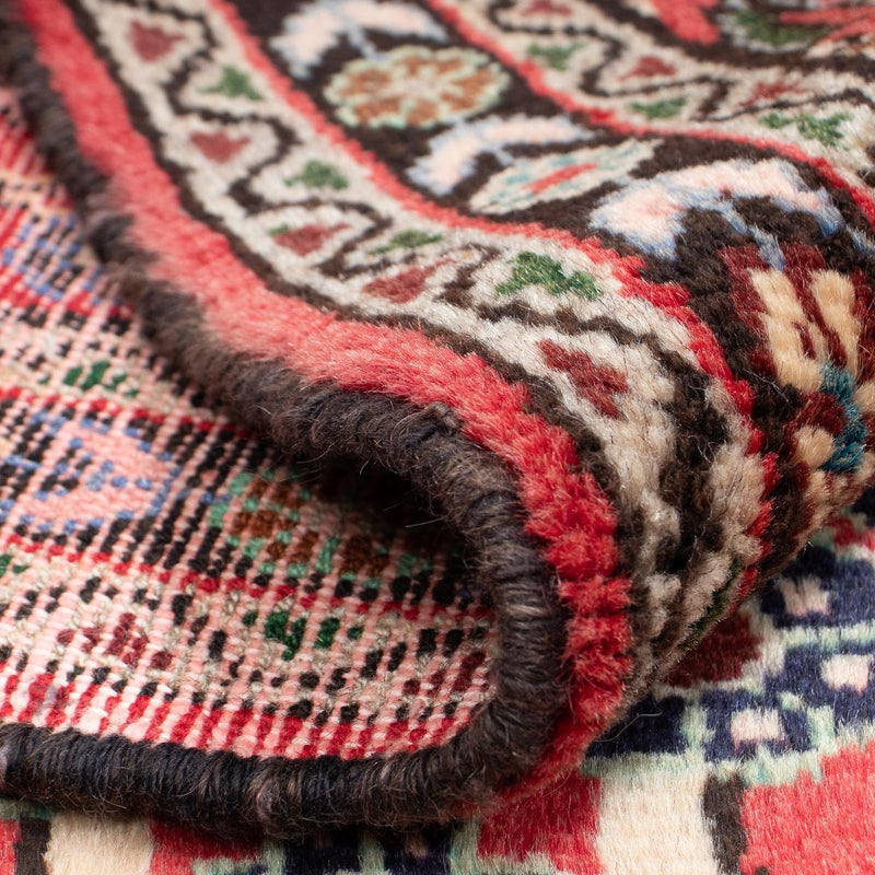 Tapis persan - Nomadic - 133 x 85 cm - rouge clair