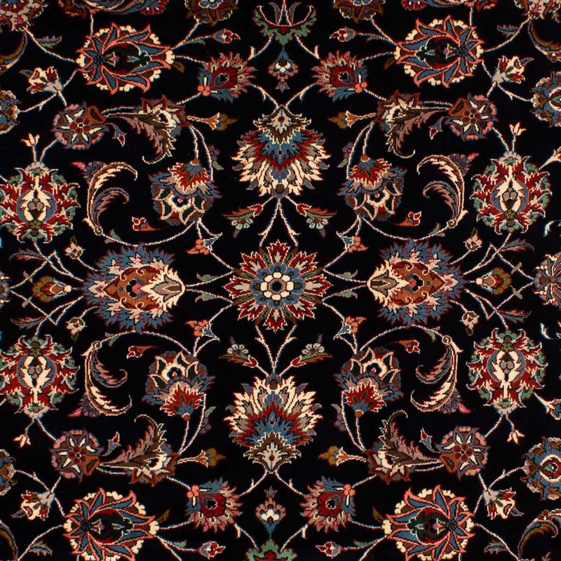 Tapis persan - Classique - 297 x 208 cm - bleu foncé