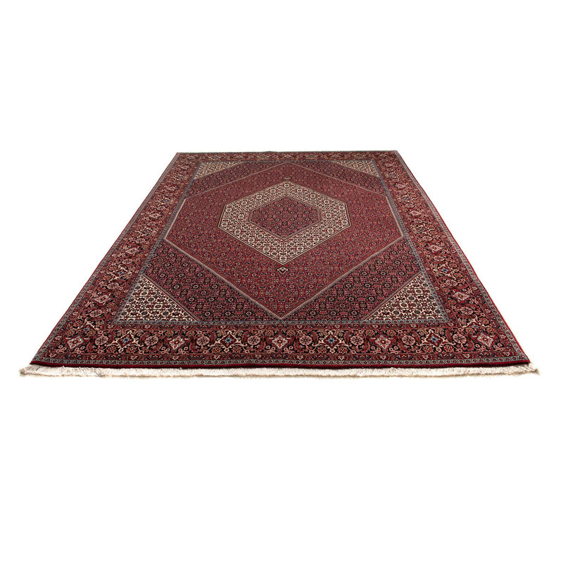 Tapis persan - Bidjar - 295 x 202 cm - rouge foncé