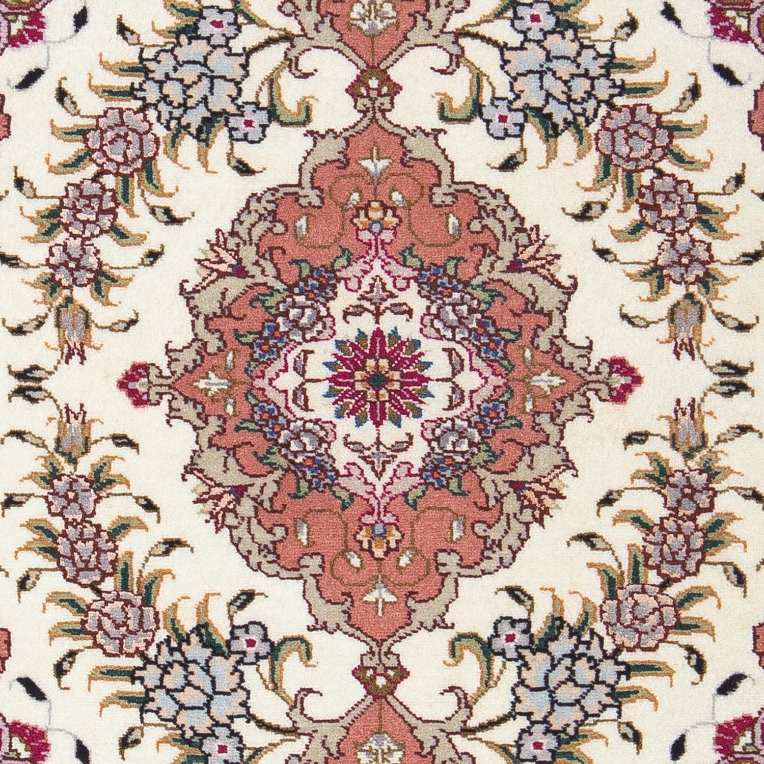 Tapis persan - Tabriz - Royal - 90 x 60 cm - beige