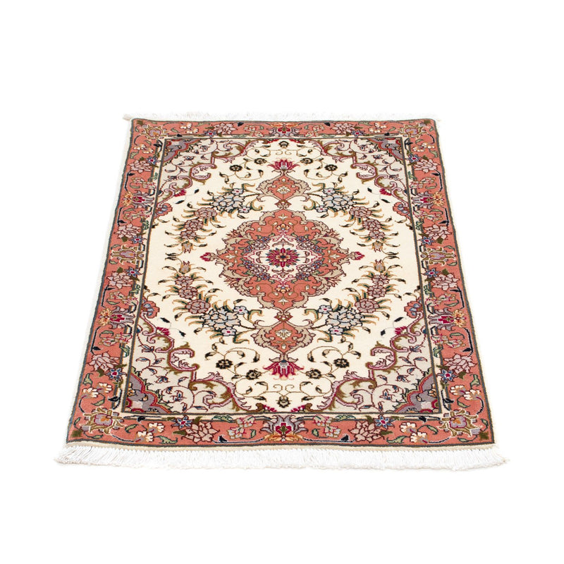 Tapis persan - Tabriz - Royal - 90 x 60 cm - beige
