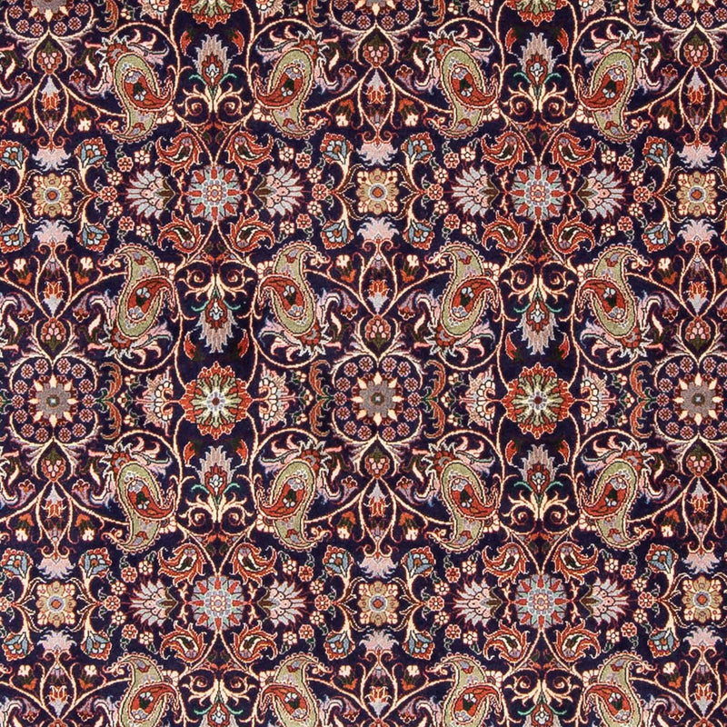Tapis persan - Bidjar - 247 x 169 cm - bleu foncé
