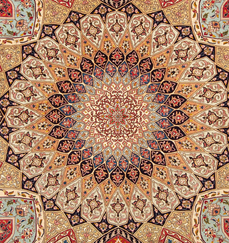 Tapis persan - Tabriz - Royal - 246 x 205 cm - multicolore