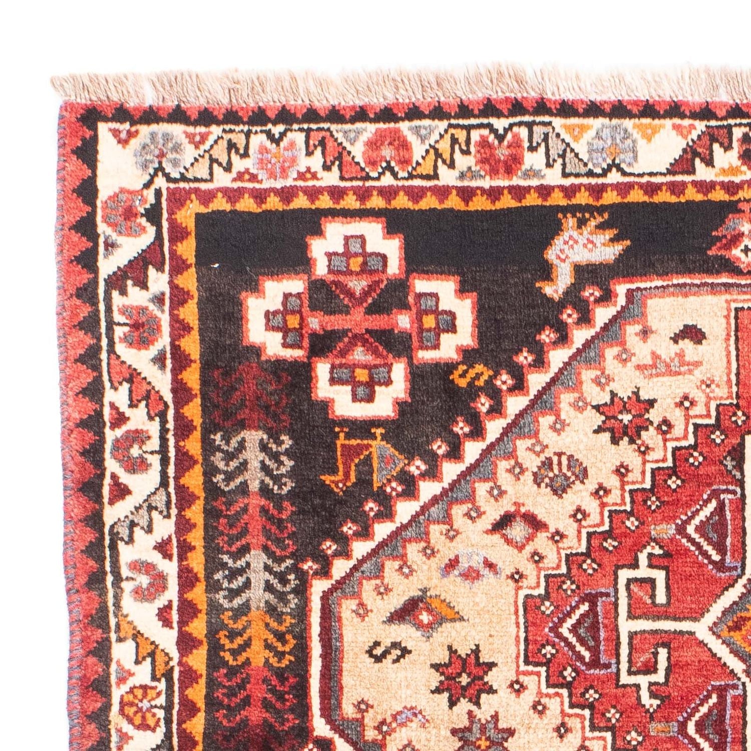 Tapis persan - Nomadic - 168 x 112 cm - beige