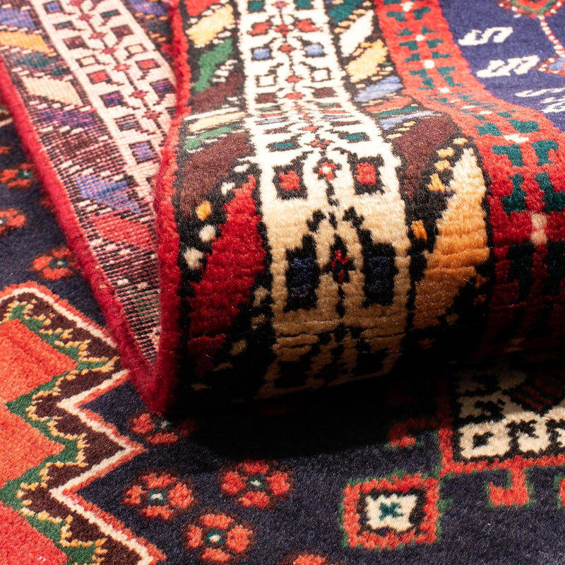 Tapis persan - Nomadic - 215 x 164 cm - bleu foncé
