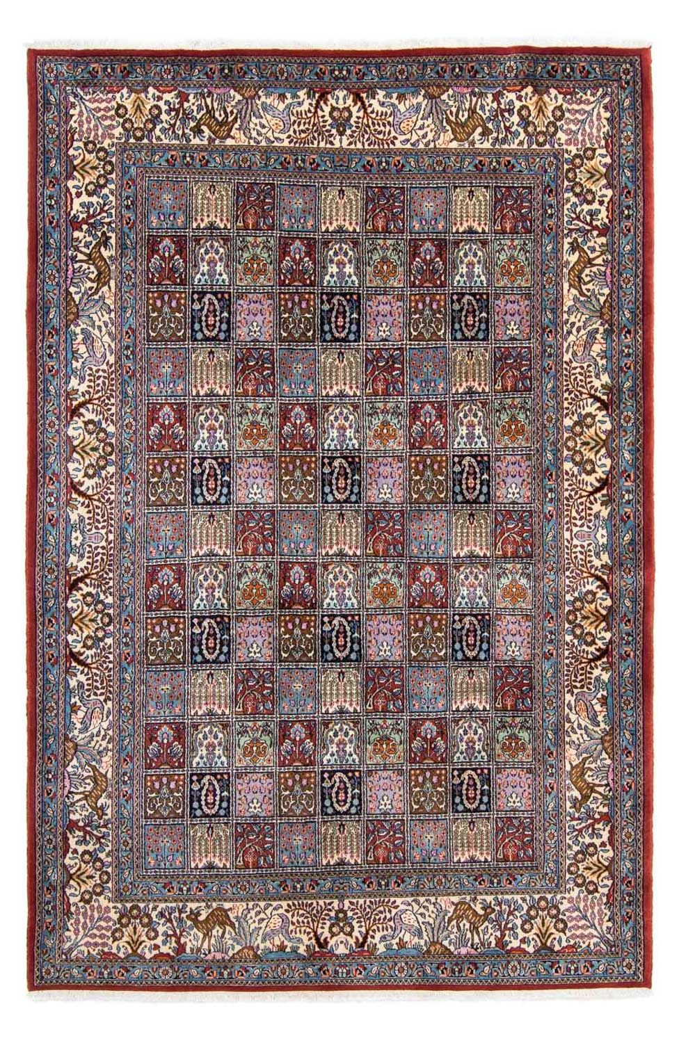 Tapis persan - Classique - 302 x 202 cm - rouge foncé