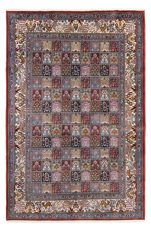 Tapis persan - Classique - 302 x 202 cm - rouge foncé