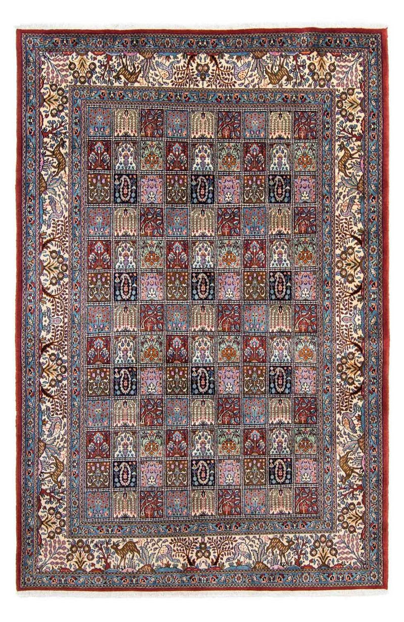 Tapis persan - Classique - 302 x 202 cm - rouge foncé