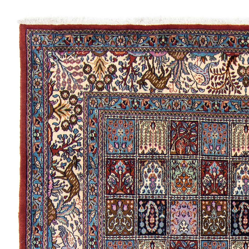 Tapis persan - Classique - 302 x 202 cm - rouge foncé