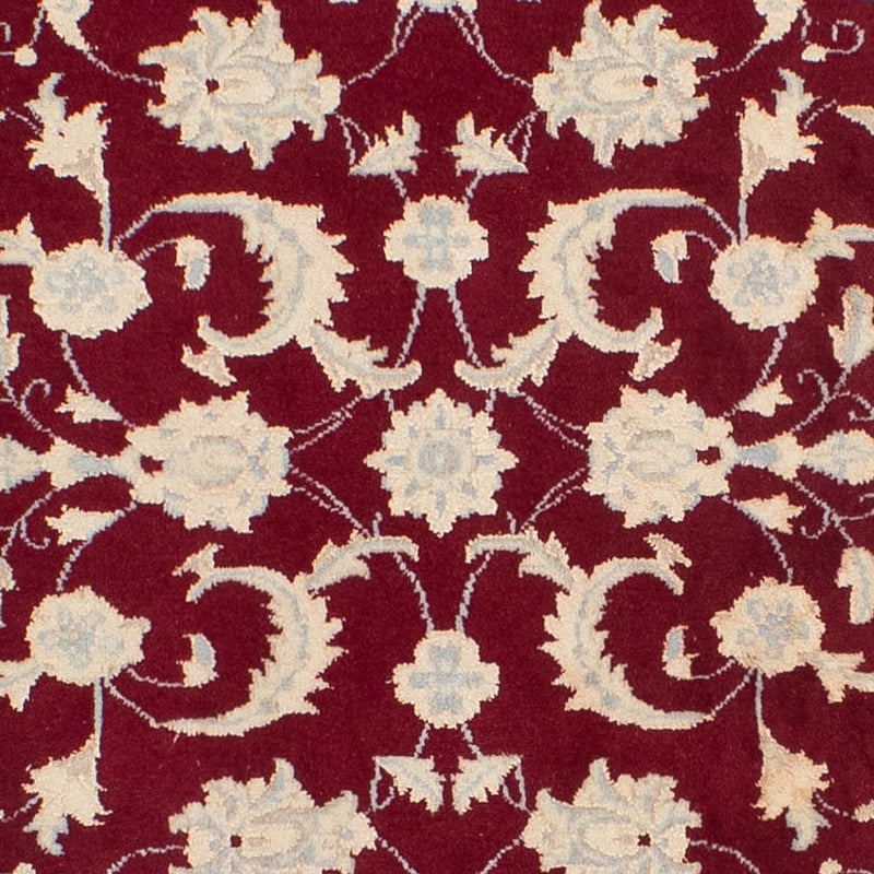 Tapis de couloir Tapis persan - Nain - 295 x 82 cm - rouge foncé