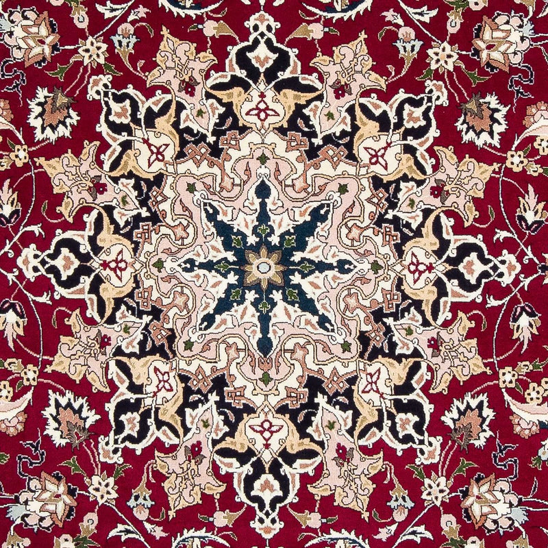 Tapis persan - Tabriz - Royal - 302 x 206 cm - rouge foncé