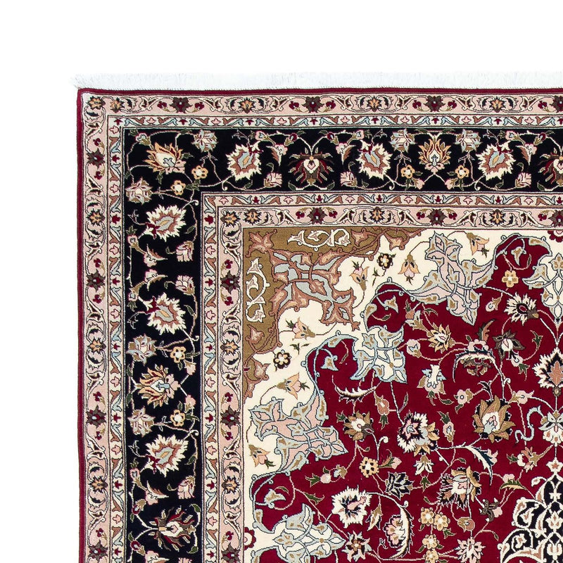 Tapis persan - Tabriz - Royal - 302 x 206 cm - rouge foncé