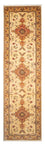 Tapis de couloir Tapis persan - Tabriz - Royal - 314 x 80 cm - marron clair