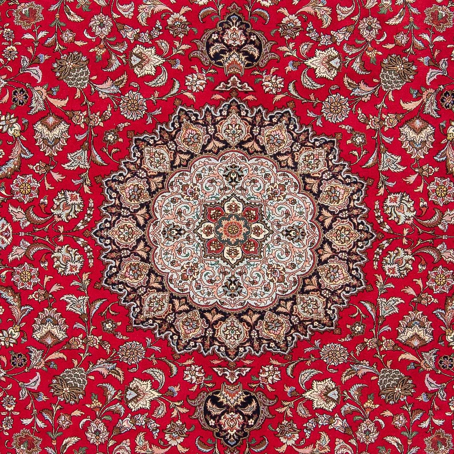 Tapis persan - Tabriz - Royal - 300 x 245 cm - rouge