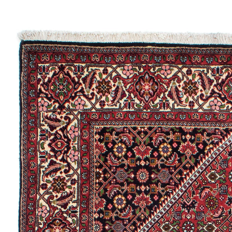 Tapis persan - Bidjar - 216 x 137 cm - bleu foncé