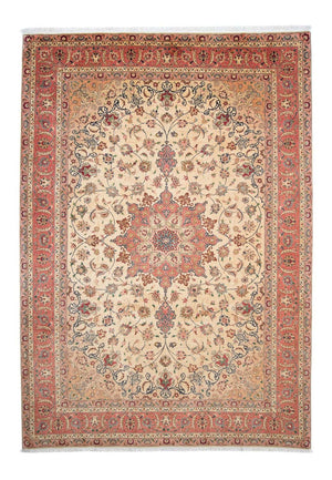 Tapis persan - Tabriz - Royal - 297 x 202 cm - marron clair