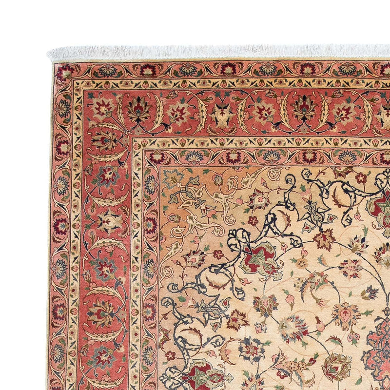 Tapis persan - Tabriz - Royal - 297 x 202 cm - marron clair