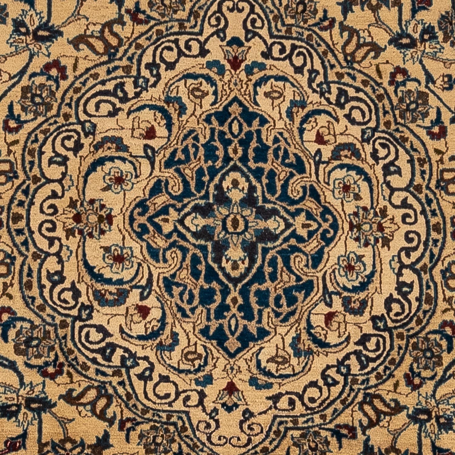 Tapis persan - Nain - Royal - 340 x 240 cm - beige foncé