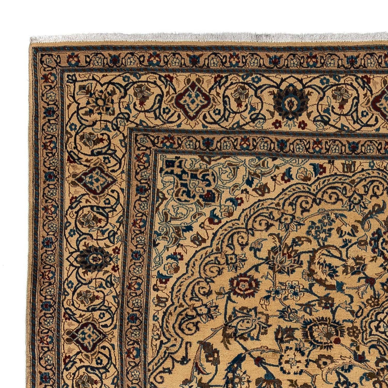 Tapis persan - Nain - Royal - 340 x 240 cm - beige foncé