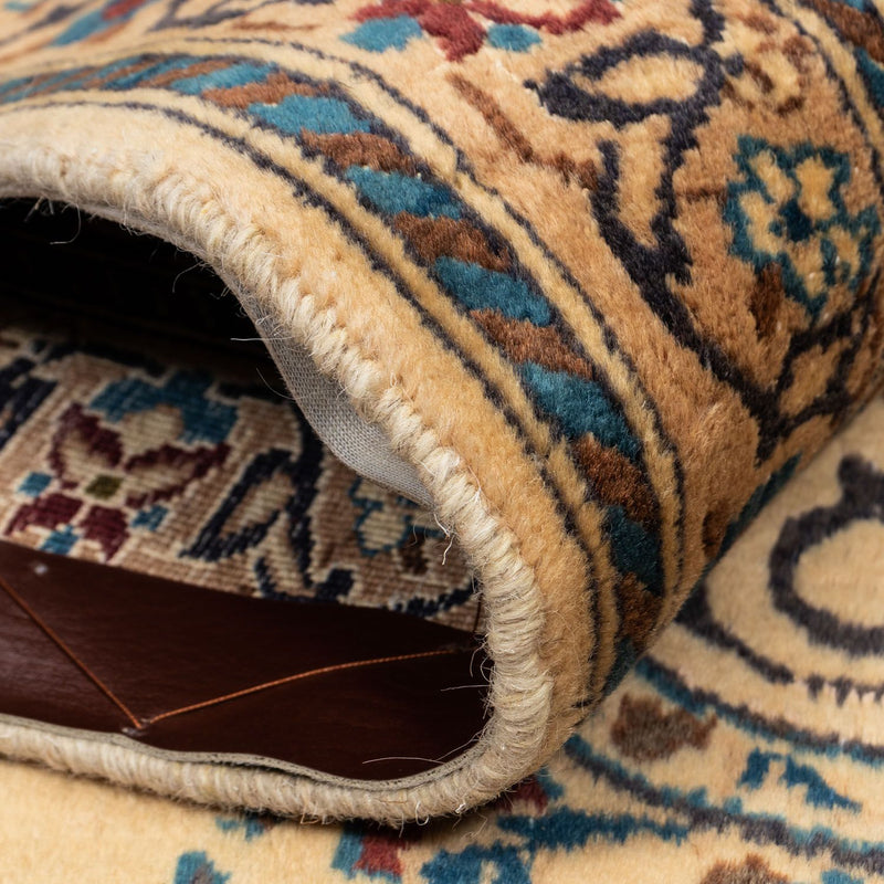 Tapis persan - Nain - Royal - 340 x 240 cm - beige foncé