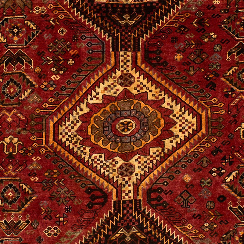 Tapis persan - Nomadic - 285 x 185 cm - rouge foncé