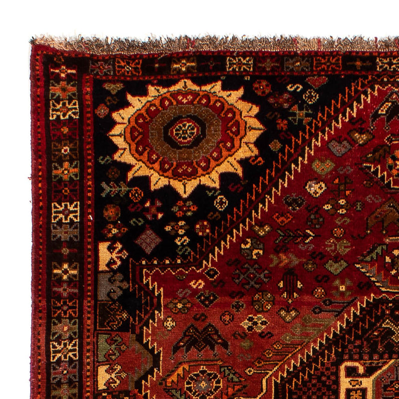 Tapis persan - Nomadic - 285 x 185 cm - rouge foncé