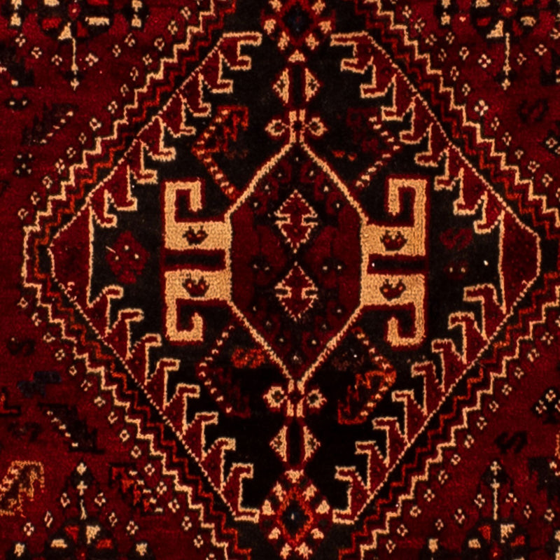 Tapis persan - Nomadic - 275 x 182 cm - rouge foncé