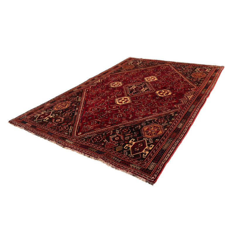 Tapis persan - Nomadic - 275 x 182 cm - rouge foncé