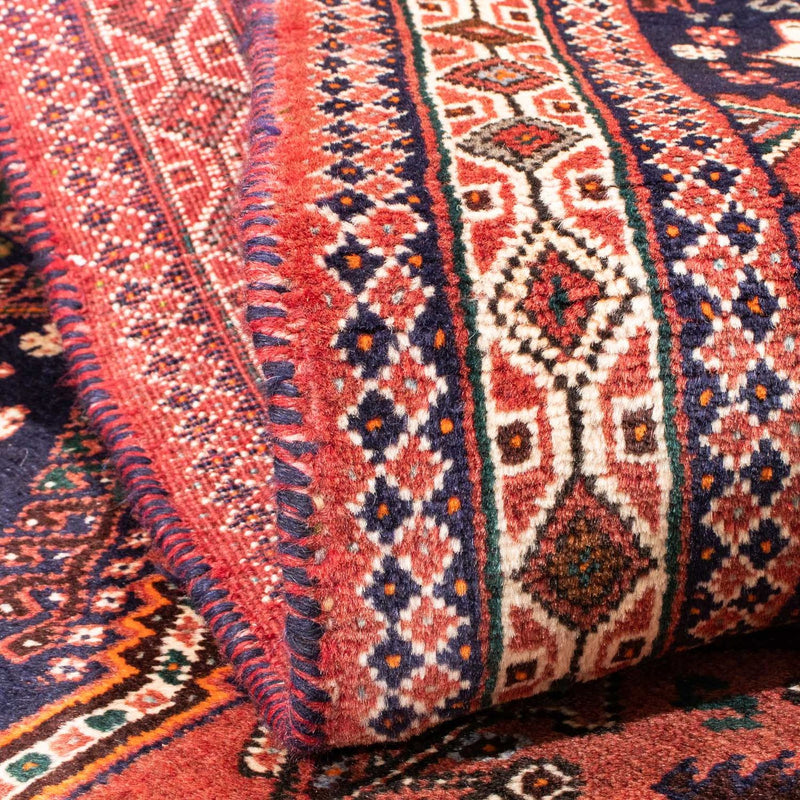 Tapis persan - Nomadic - 170 x 118 cm - rouge clair