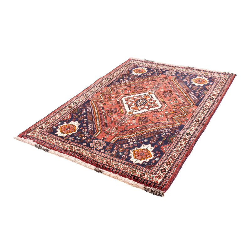 Tapis persan - Nomadic - 170 x 118 cm - rouge clair
