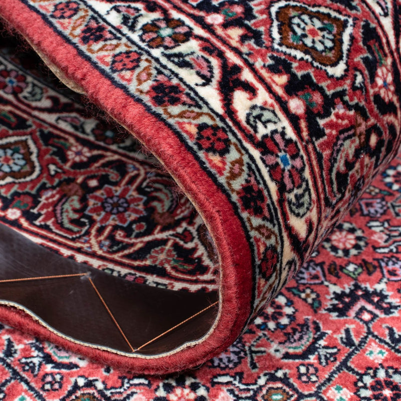 Tapis persan - Bidjar - 200 x 133 cm - rouge clair
