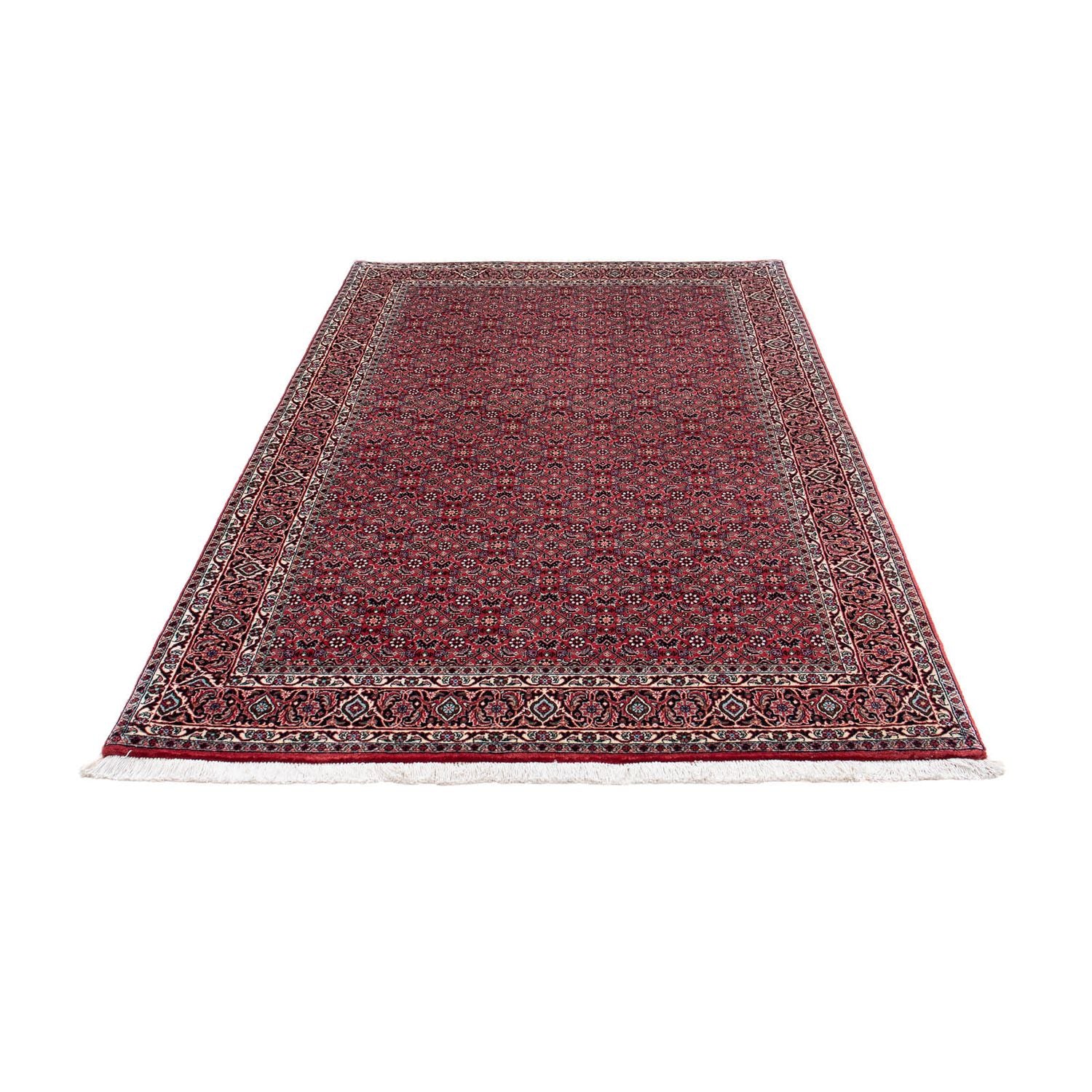 Tapis persan - Bidjar - 200 x 133 cm - rouge clair