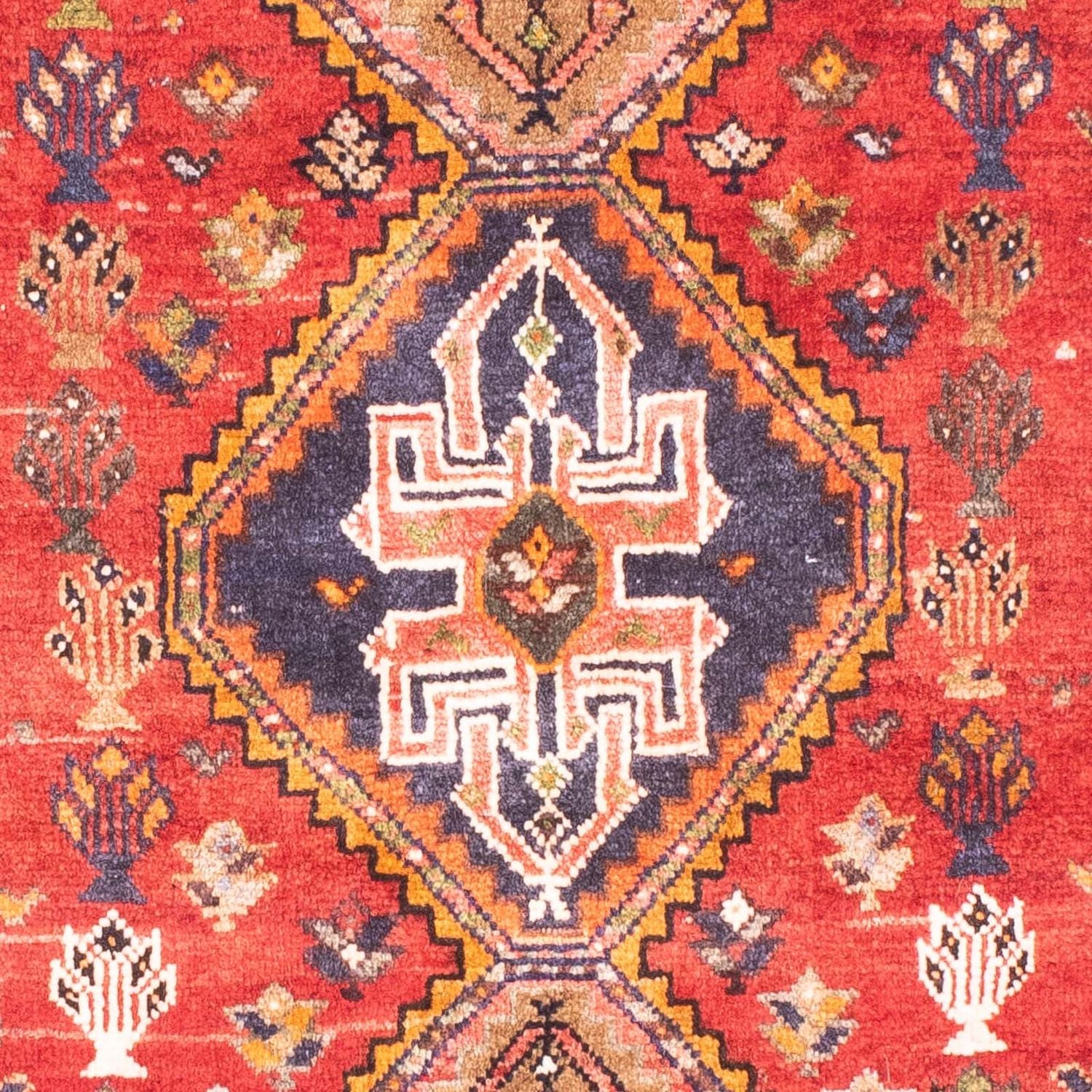 Tapis persan - Nomadic - 150 x 84 cm - rouge