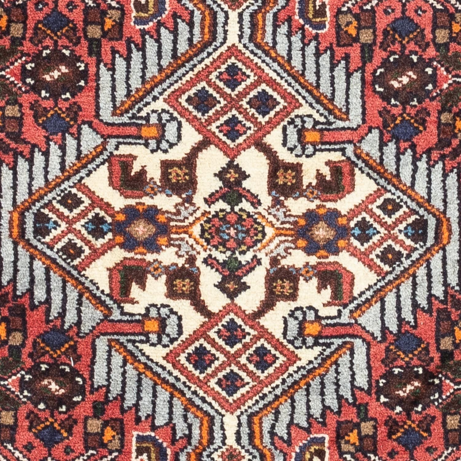 Tapis persan - Nomadic - 114 x 80 cm - rouge clair