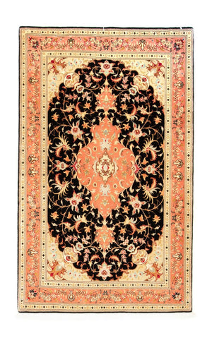 Tapis persan - Tabriz - Royal - 161 x 101 cm - noir