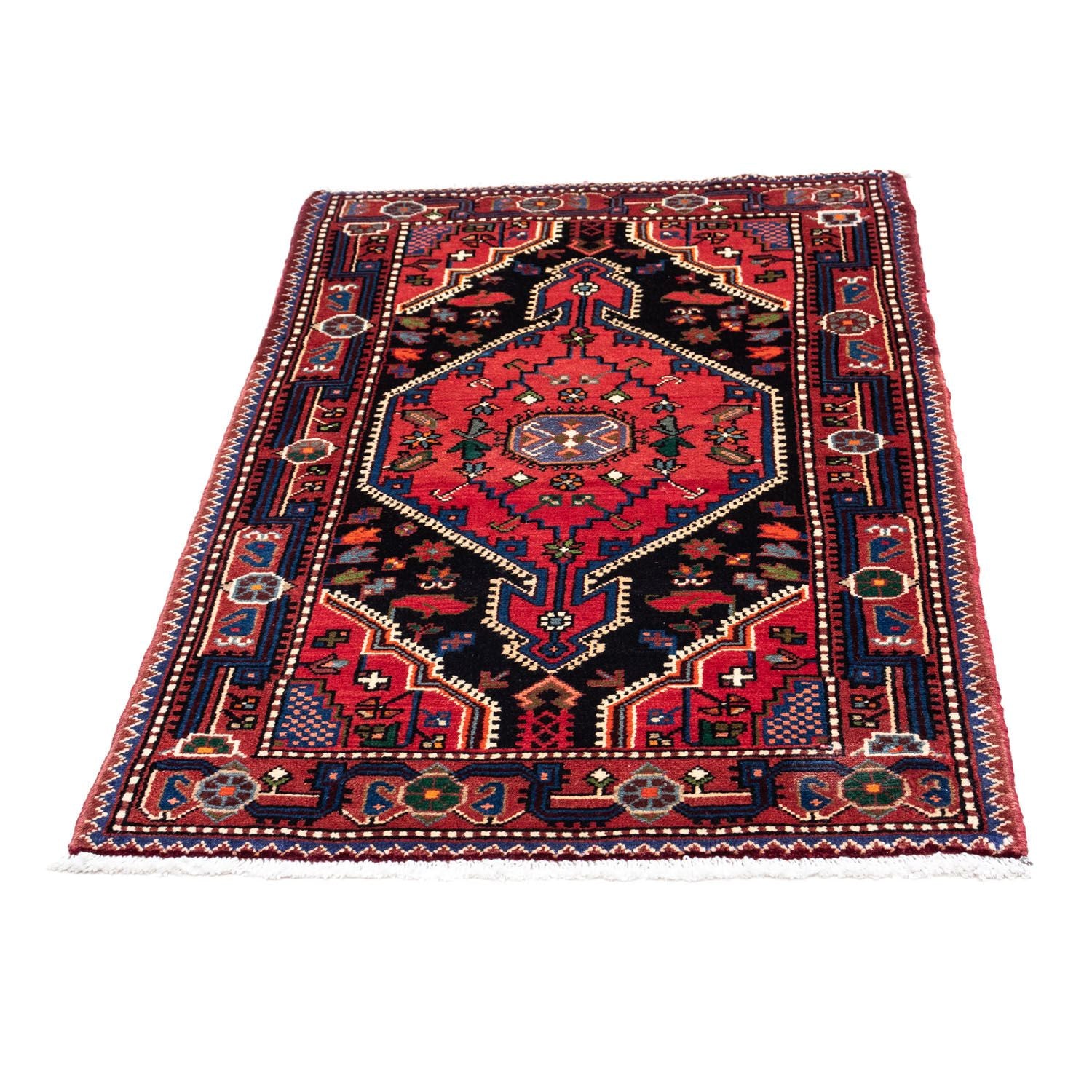 Tapis persan - Nomadic - 133 x 80 cm - rouge