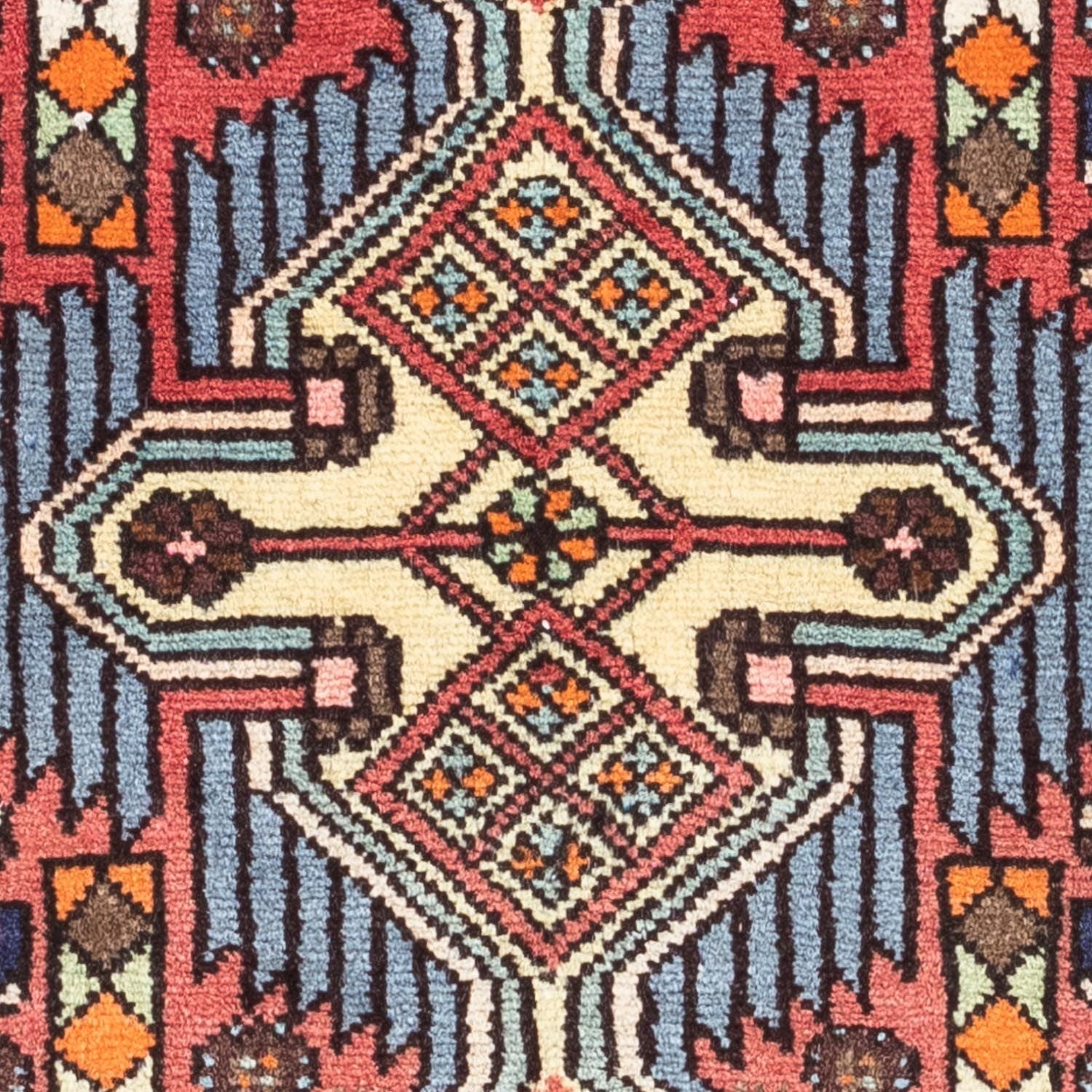 Tapis persan - Nomadic - 120 x 75 cm - rouge clair