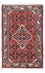 Tapis persan - Nomadic - 130 x 82 cm - rouge