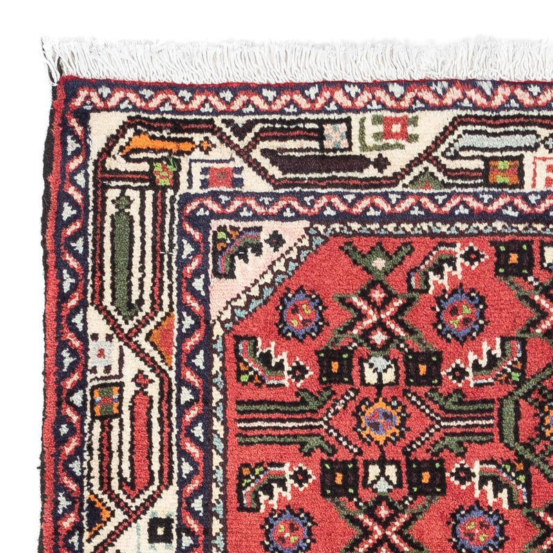 Tapis persan - Nomadic - 130 x 82 cm - rouge