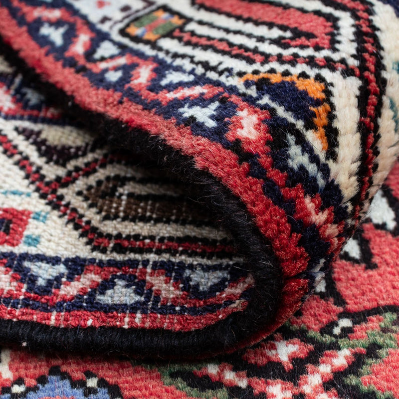 Tapis persan - Nomadic - 130 x 82 cm - rouge