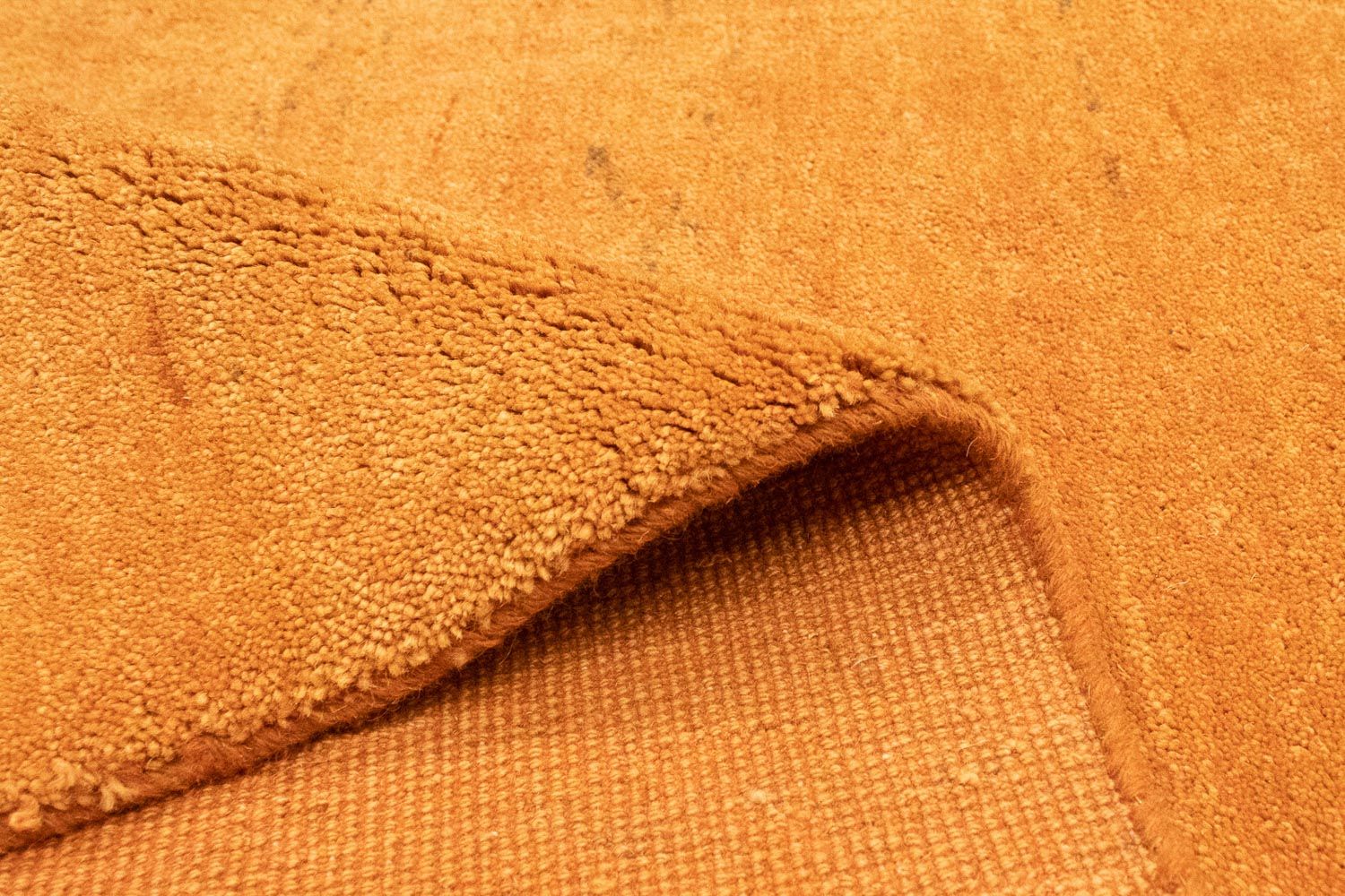 Tapis Gabbeh - Persan - 285 x 243 cm - or