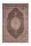 Tapis persan - Tabriz - 295 x 202 cm - bleu foncé