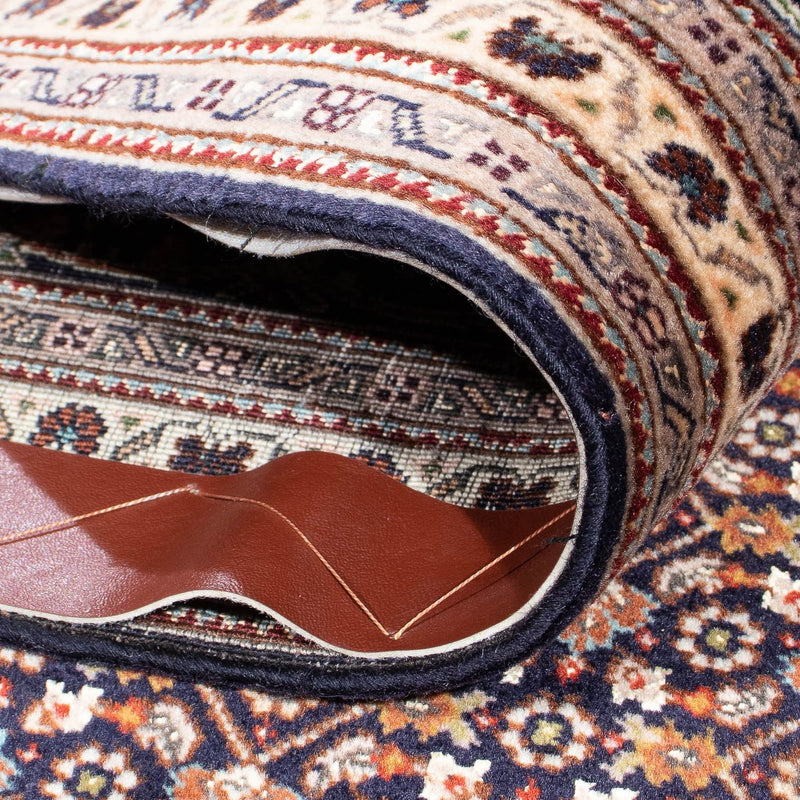 Tapis persan - Tabriz - 295 x 202 cm - bleu foncé